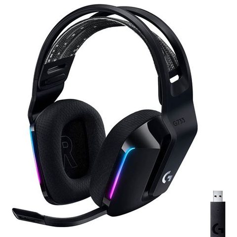 Logitech Casque gaming G G733 Lightspeed (Sans fil)