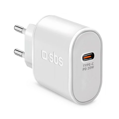 SBS Chargeur mural 20 W Chargeur 1xUSB C PD 20 W