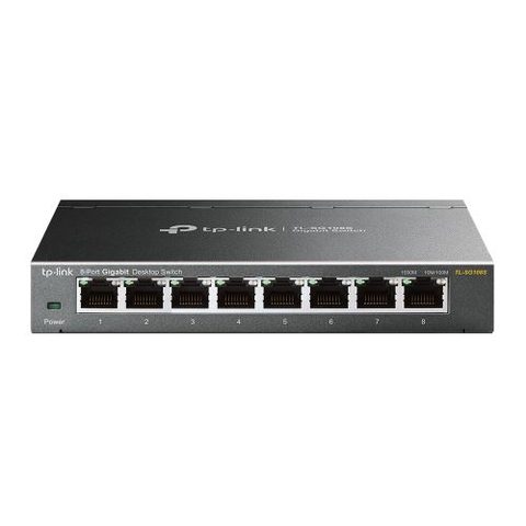 TP-Link Omada TL-SG108S commutateur réseau Non-géré Gigabit Ethernet (10/100/1000)