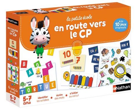 Nathan Jeu éducatif en route pour le CP