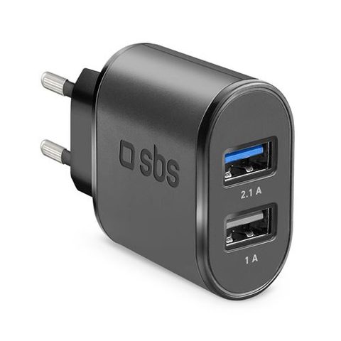 SBS Chargeur de voyage de 2100 mAh