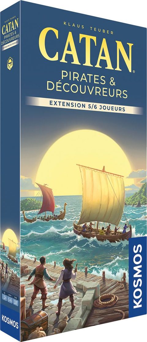 Kosmos Catan Pirates & Découvreurs Extension 5-6 Joueurs Version Refresh 2025