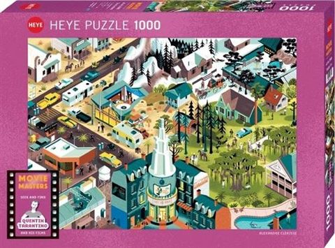 Heye Puzzle 1000 Pièces Movie Masters Tarantino Films
