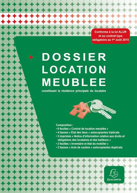Exacompta Dossier location meublée