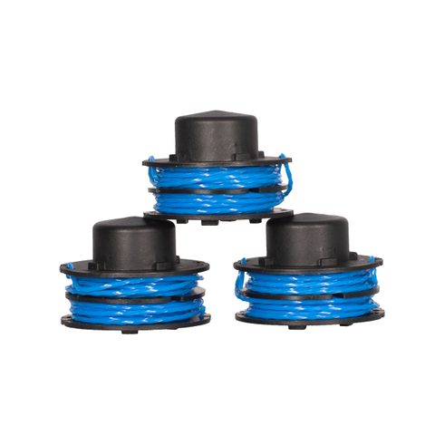 Ryobi Lot de 3 bobines double fil diamètre 1.5mm RAC149