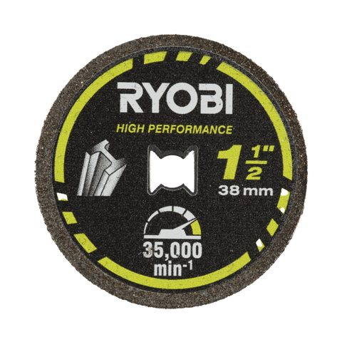 Ryobi Disque à tronçonner haute performance - RAR303 - Pour la découpe du métal - 38mm