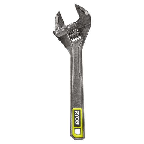 Ryobi Clé à molette réglable et ajustable - ouverture 200 mm - RHAW200