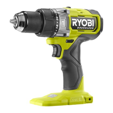 Ryobi Perceuse-visseuse à percussion Brushless 18V - 95 Nm - Sans batterie ni chargeur - RPD18BL2-0