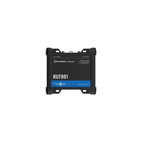 Teltonika Routeur modem LTE/Wi-Fi RUT901 4G 2,4 GHz, 4 ports Ethernet, 2x SIM
