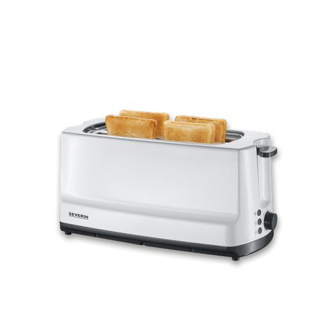 Severin Grille-pain Long Slot At 2234 2 Tranches Gris/blanc 1400 W
