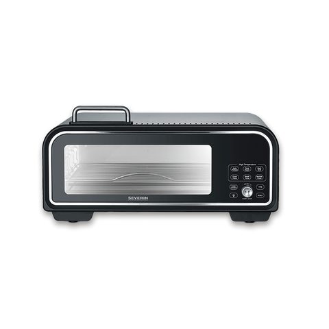 Severin Four à pizza - PG8575 - Pierre à pizza diamètre 29cm - Capacité 18L - 2000W