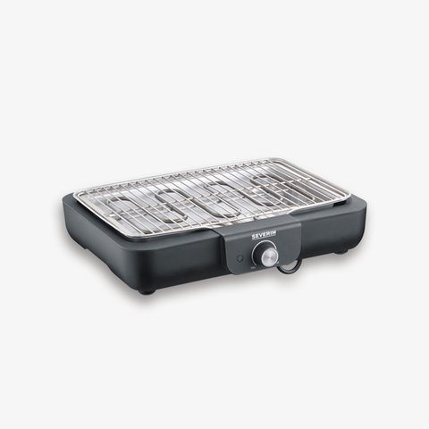 Severin Barbecue électrique - PG8554 - Surface de cuisson 37x29 cm - Thermostat réglable - 2300W