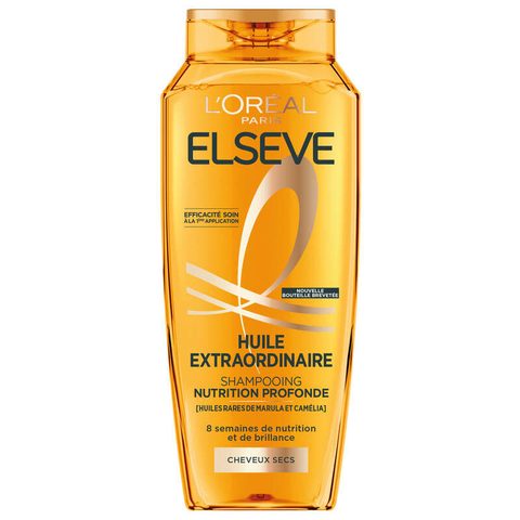 L'Oréal Paris Elsève Huile extraordinaire Shampooing nourrissant pour cheveux secs - 250 ml