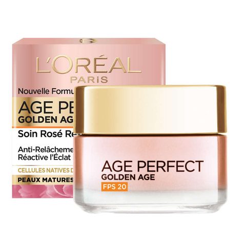 L'Oréal Paris Age Perfect Golden Age Crème de Jour Re-Fortifiante Rose, SPF20+, 50 ml