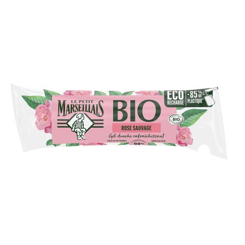 Le Petit Marseillais recharge gel douche bio hydratant rose sauvage 250ml