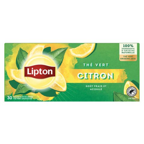 Lipton Thé vert citron x30 48 g