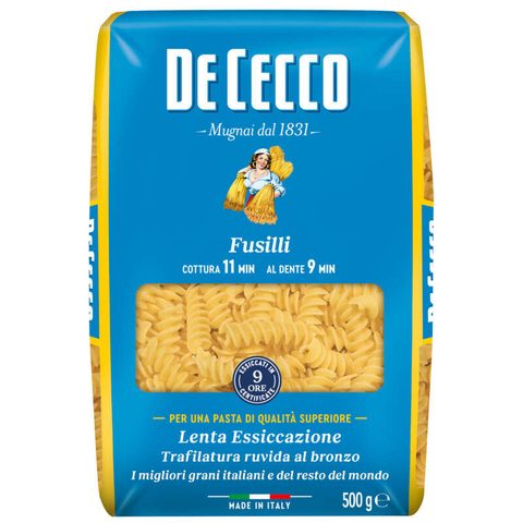 De Cecco pâtes fusili n°34 500g