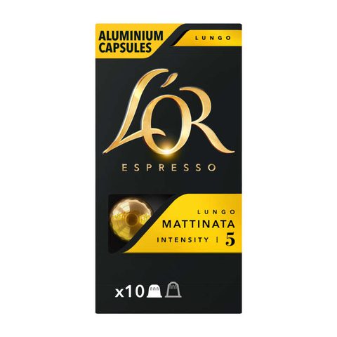 L'Or Capsules de Café Lungo Mattinata - Boîte de 10