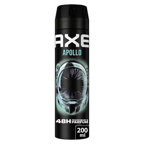 Axe Déodorant spray Homme Fraîcheur 48h Apollo 200ml