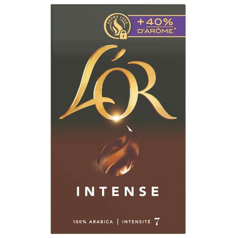 L'or Café Moulu Intense 100% Arabica Intensité 7 le paquet de 250g