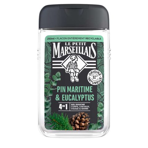 Le petit Marseillais Le petit marsaillais douche homme pin martitime & eucalyptus 250ml