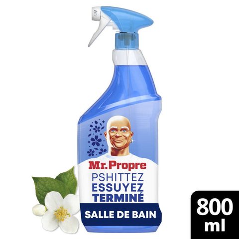 Mr. Propre spray fleurs blanches désinfectant et nettoyant 800ml
