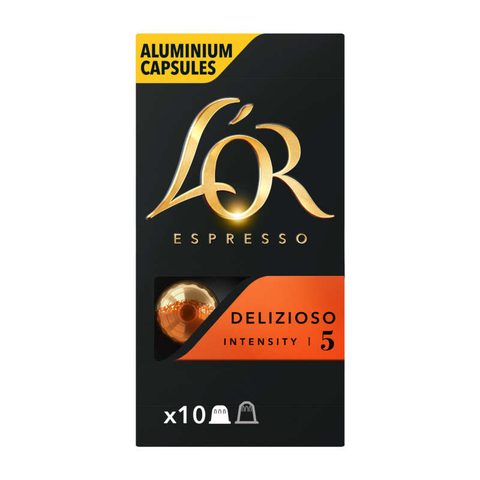 L'Or Capsules Espresso Delizioso compatible Nespresso x10