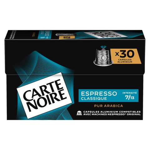 Carte Noire alu espresso n7 x30