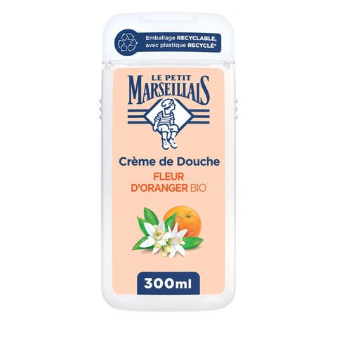 LE Petit Marseillais Crème de douche fleur d'oranger 300ml
