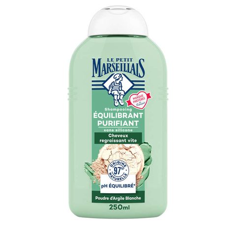 Le Petit Marseillais shampooing infusion de thym et argile blanche bio 250ml