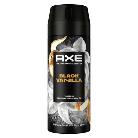 Axe dûˋodorant black vanilla 150ml