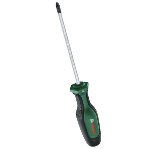 Bosch Tournevis haute performance PZ2 x 125 mm - 1 pièce - 1600A0369J Gris