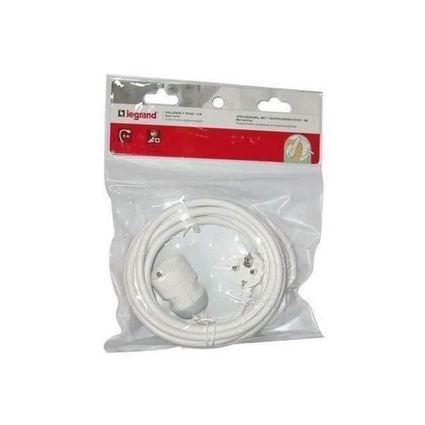 Legrand Rallonge domestique 2P+T avec éclips de protection - L 5 m