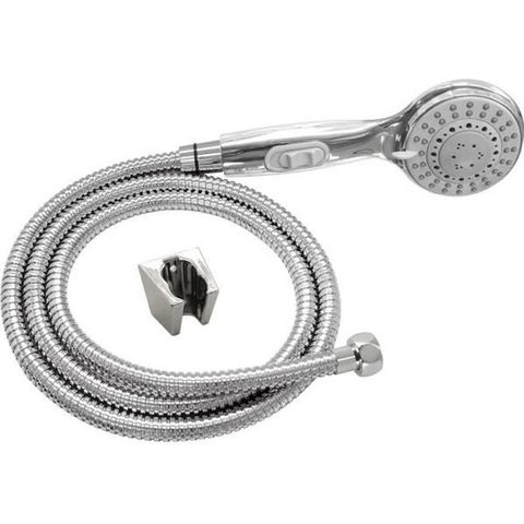 Edouard Rousseau Pommeau de douche ROUSSEAU Combiné Flexible 3JETS STOP O