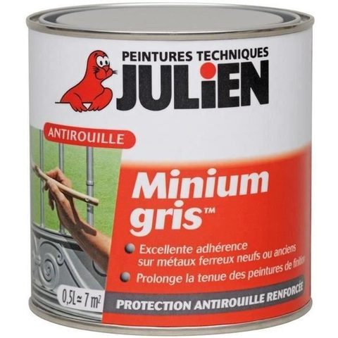 Julien Anti-rouille Minimum gris - 0.5 L