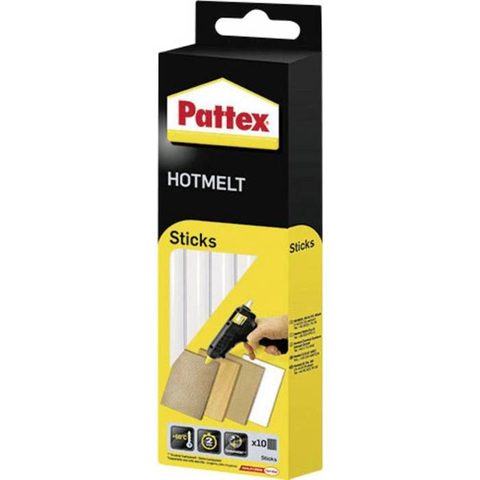 Pattex Bâtons de colle transparent 11 mm 200 g PTK6 Noir