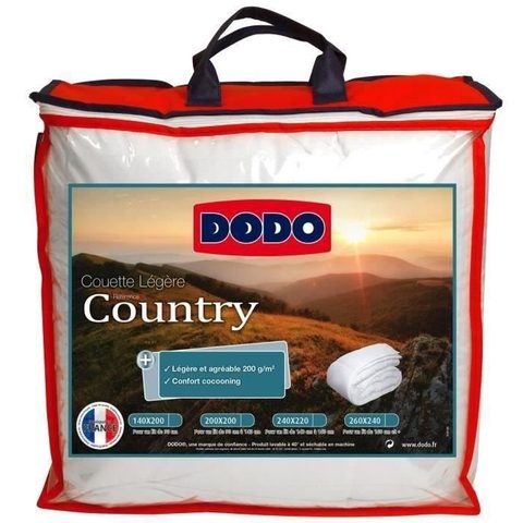 Dodo Couette légere Country - 240 x 260 cm