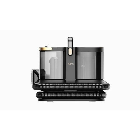 Mova Nettoyeur vapeur S10 1500 W 16 000 Pa 1800 ml Noir avec accessoires