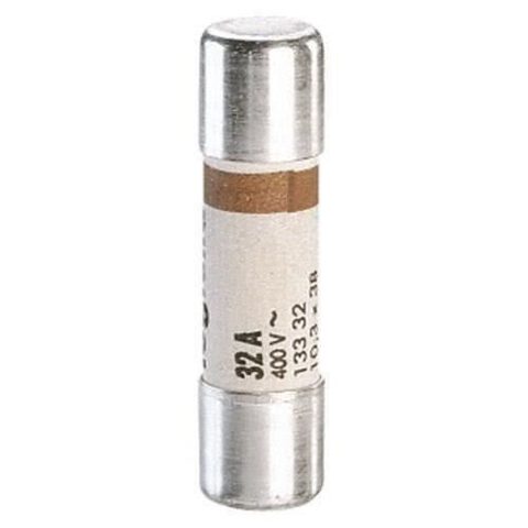 Legrand Cartouches fusibles pour porte-fusibles - 10 3 x 38mm - Avec témoin - 32A
