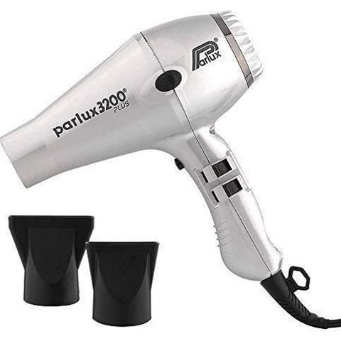 Parlux Sèche-cheveux 3200 Plus Argenté - Gris - 1900-2100 W - Ioniseur dair
