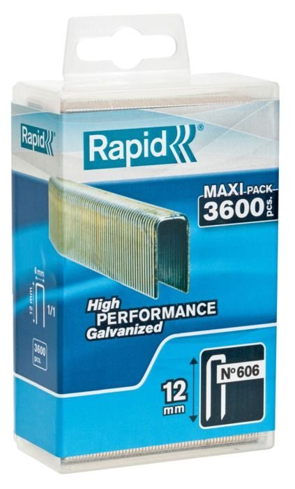 Rapid Agrafes étroites n° 606/12mm - 40303093