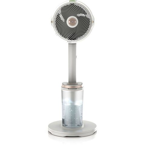 Shark Ventilateur d'intérieur et extérieur FlexBreeze ProMist avec brume Blanc | FA300WHEU | par SharkNinja