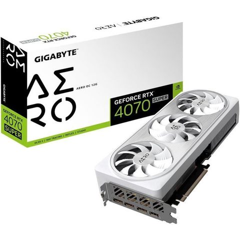 Gigabyte Carte Graphique - Geforce Rtx 4070 Super Aero Oc 12g Noir