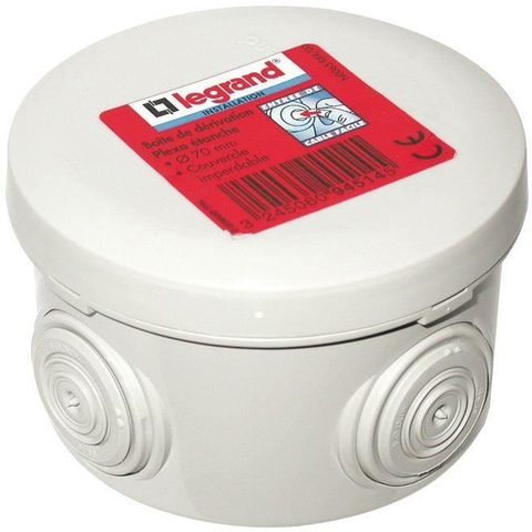 Legrand Boîte de dérivation étanche ø70 mm x 45 mm