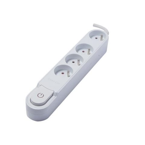 Chacon Bloc multiprise avec interrupteur 4 prises 16A 3m