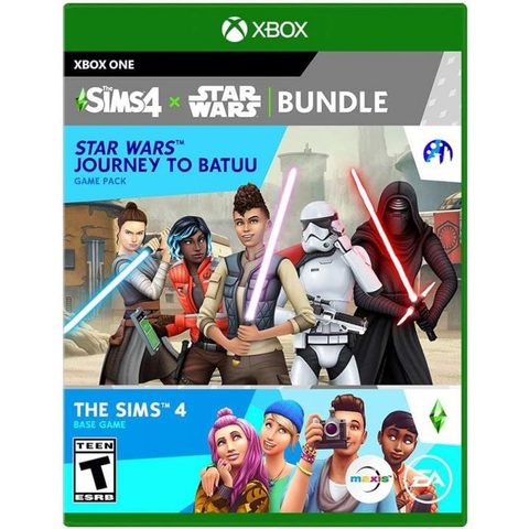 Support de simulation - ELECTRONIC ARTS - The Sims 4 Star Wars: Journey to Batuu - Noir - Bundle (Import)