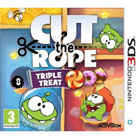 Cut The Rope Triple Treat 3DS