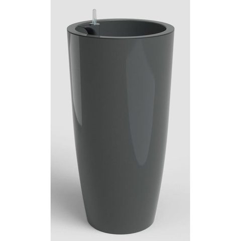 Artevasi Pot de fleurs - Santorini SWS 65 BR - Intérieur/extérieur - Plastique - 33 x H65 cm - 43 L