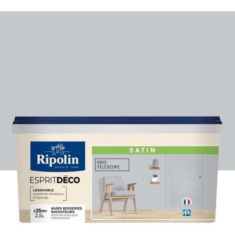 Ripolin ESPRIT DECO GR TELESCO SATIN 2.5L
