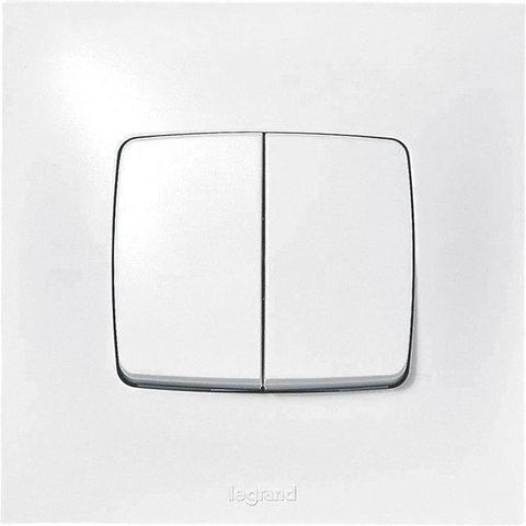 Legrand Double poussoir Neptune